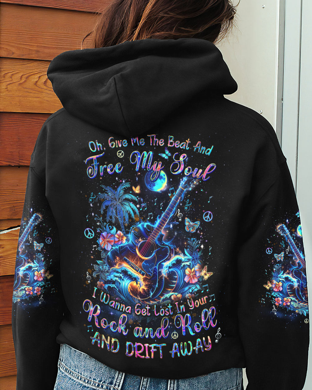 GIVE ME THE BEAT GUITAR ALL OVER PRINT - YHDU1103241