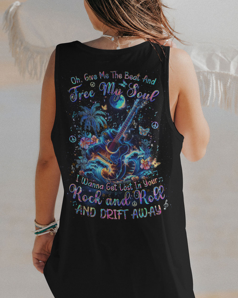 GIVE ME THE BEAT GUITAR ALL OVER PRINT - YHDU1103241