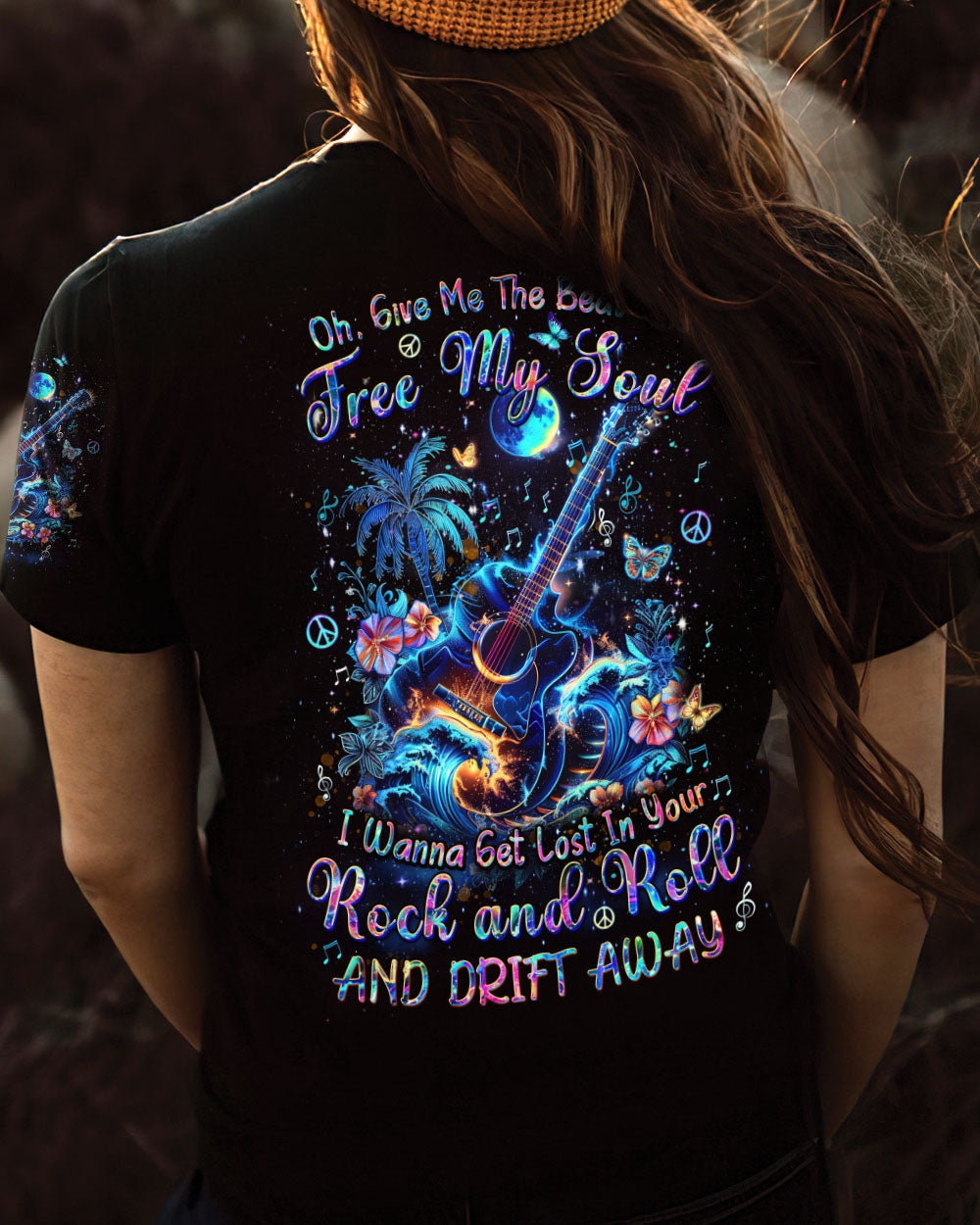 GIVE ME THE BEAT GUITAR ALL OVER PRINT - YHDU1103241