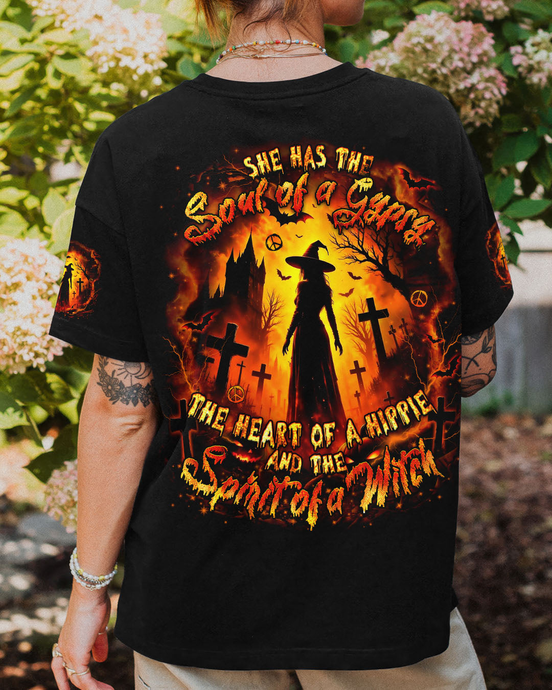SPIRIT OF A WITCH HALLOWEEN ALL OVER PRINT - YHDU1106254