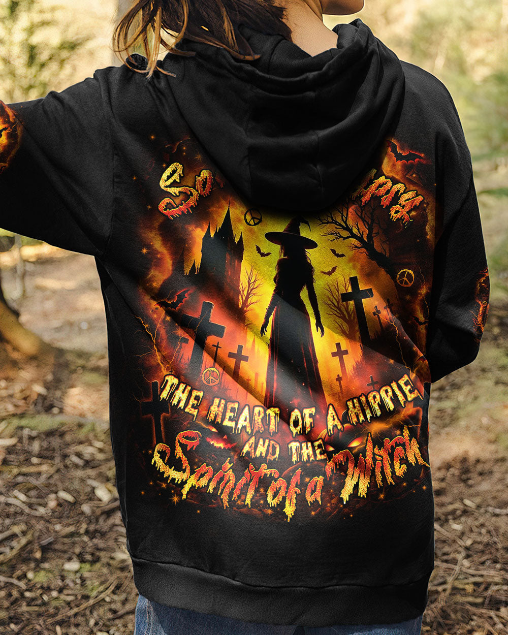 SPIRIT OF A WITCH HALLOWEEN ALL OVER PRINT - YHDU1106254