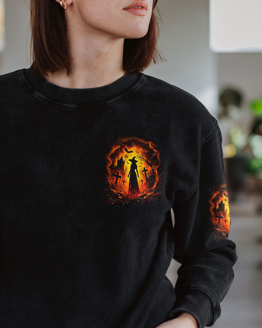 SPIRIT OF A WITCH HALLOWEEN ALL OVER PRINT - YHDU1106254