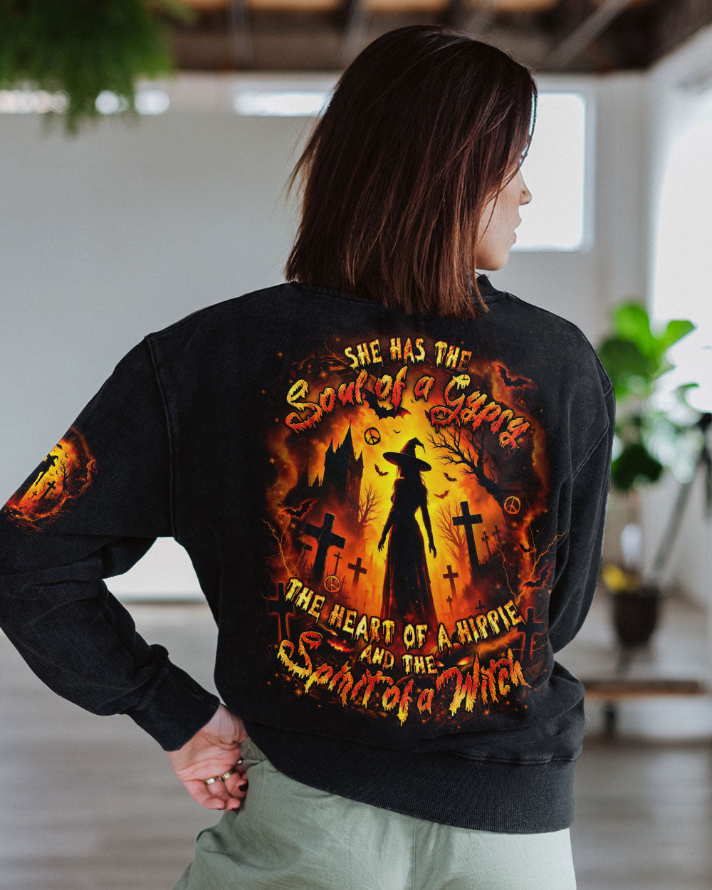SPIRIT OF A WITCH HALLOWEEN ALL OVER PRINT - YHDU1106254