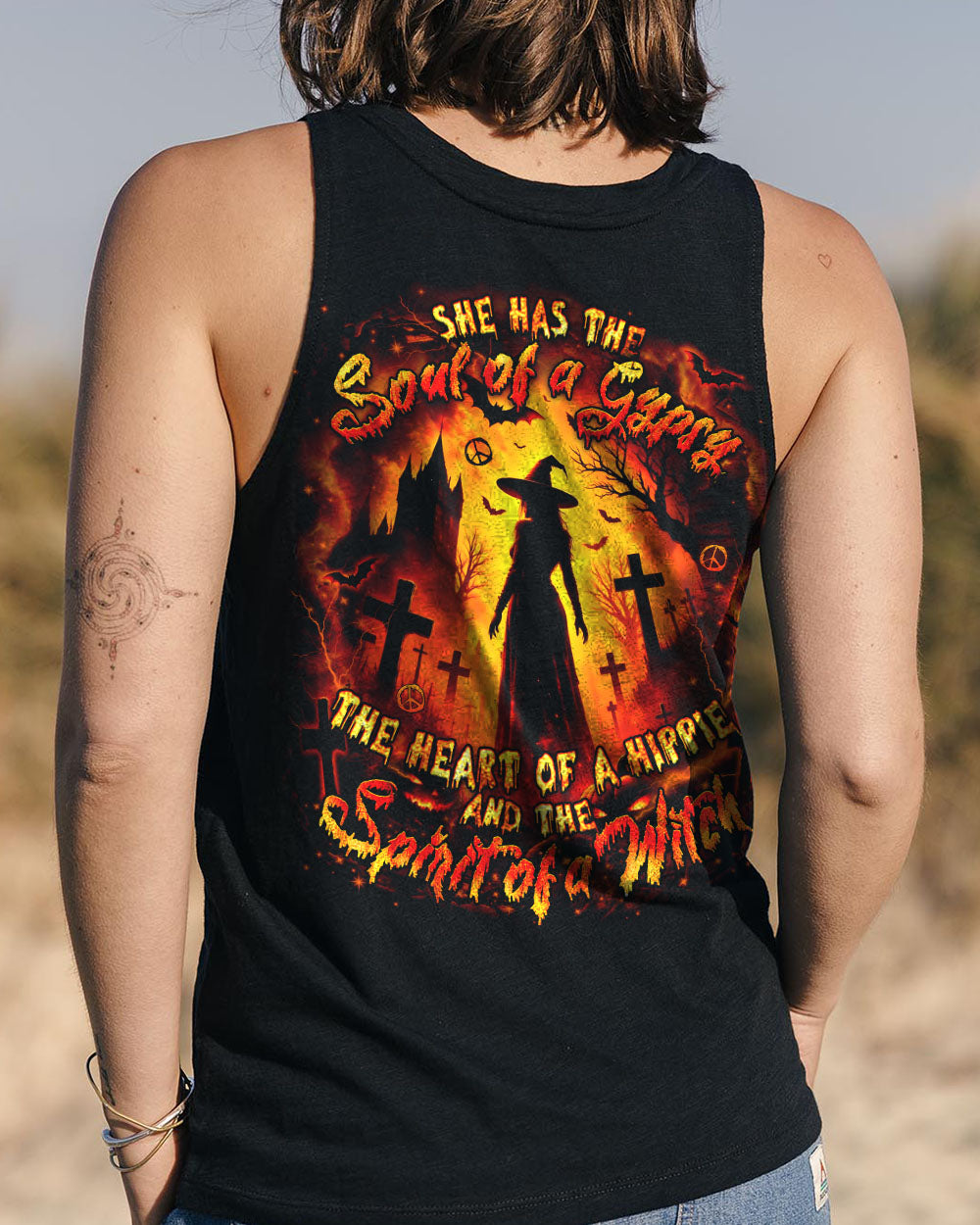 SPIRIT OF A WITCH HALLOWEEN ALL OVER PRINT - YHDU1106254