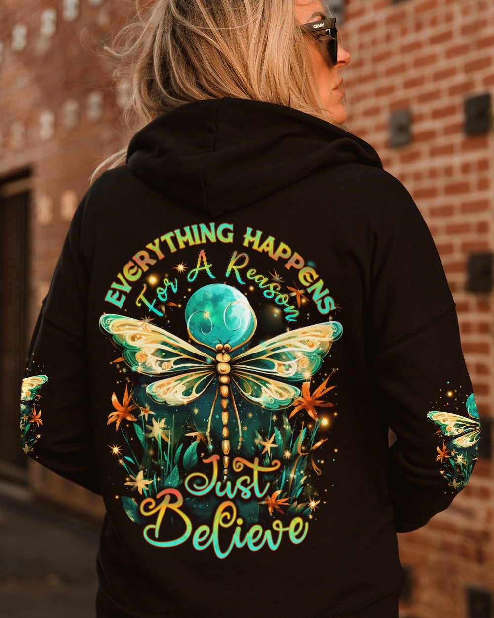 JUST BELIEVE DRAGONFLY ALL OVER PRINT - YHDU1107232