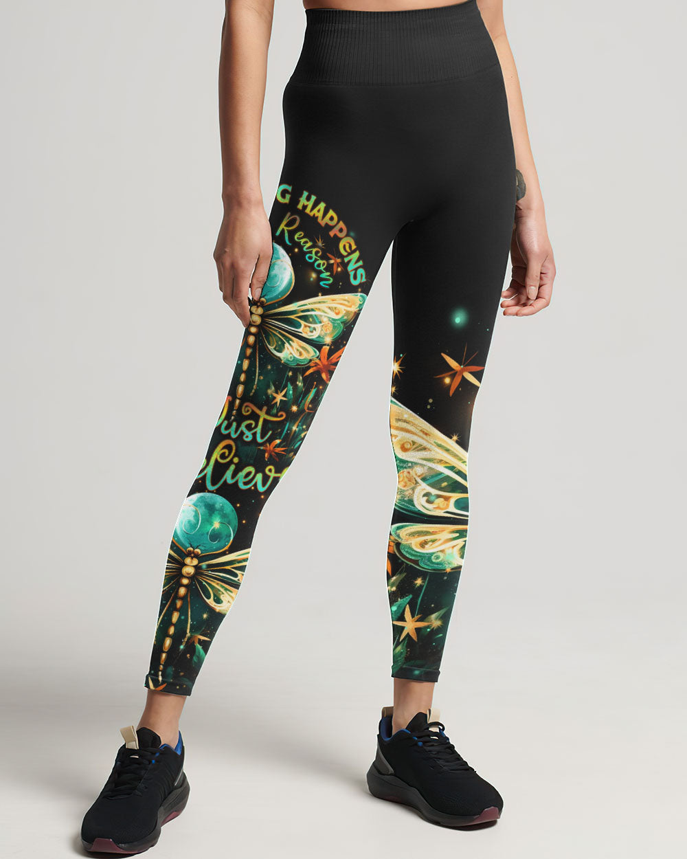 JUST BELIEVE DRAGONFLY ALL OVER PRINT - YHDU1107232