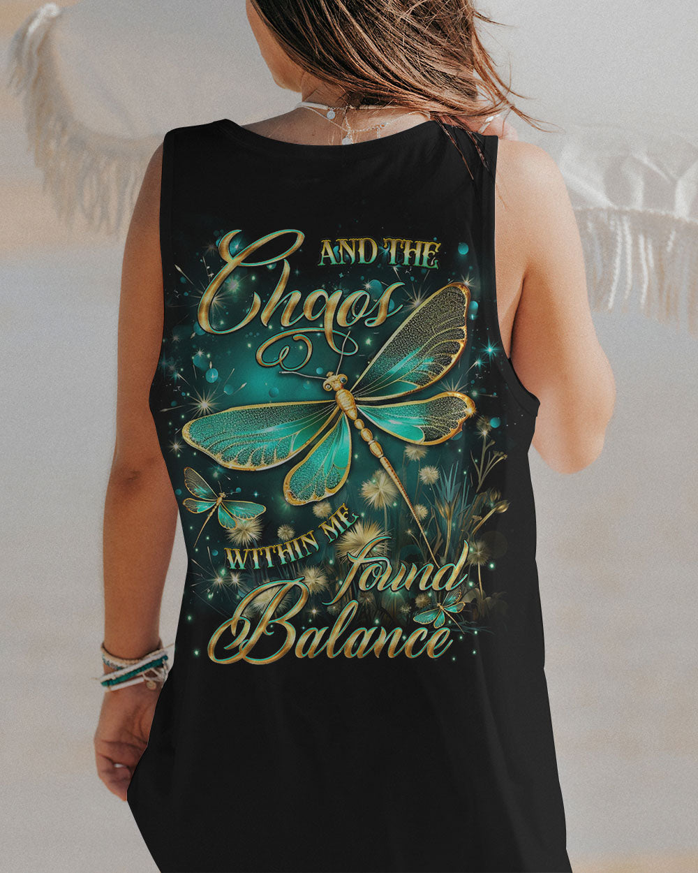 AND THE CHAOS WITHIN ME FOUND BALANCE ALL OVER PRINT - YHDU1107233