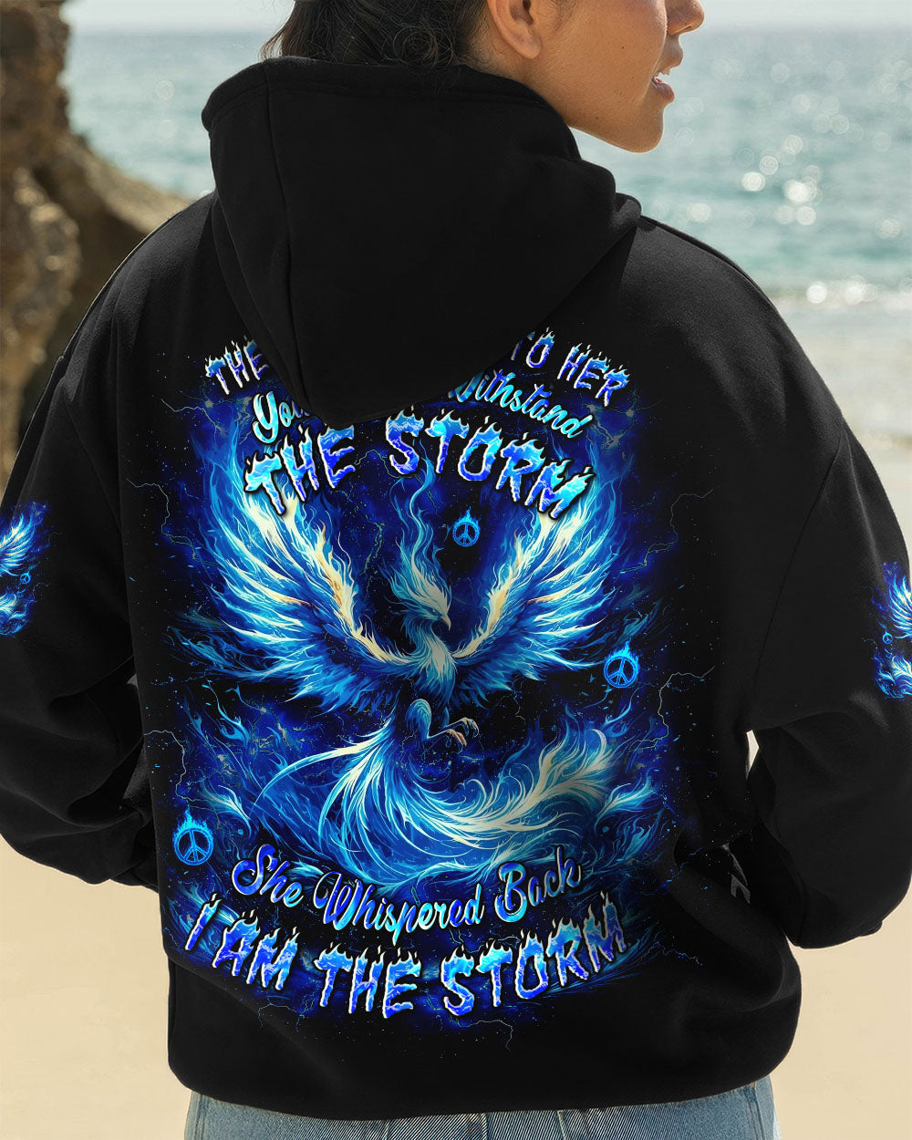 I AM THE STORM PHOENIX ALL OVER PRINT - YHDU1107252