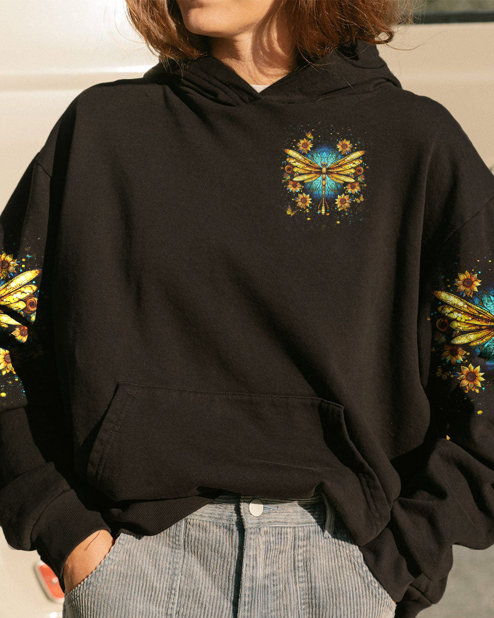EVERYTHING IS MAGICAL WHEN YOU SEE IT DRAGONFLY ALL OVER PRINT - YHDU1110232