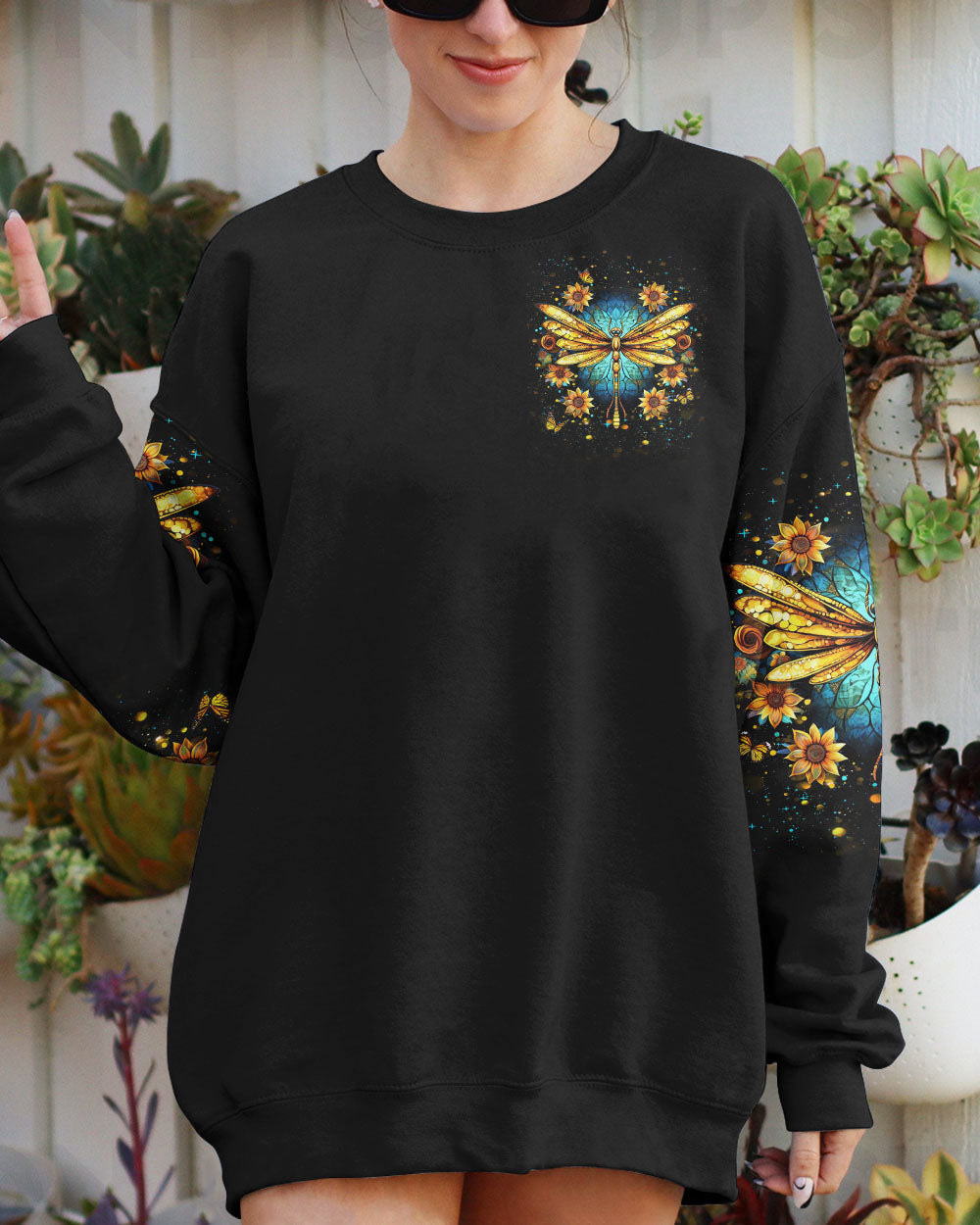 EVERYTHING IS MAGICAL WHEN YOU SEE IT DRAGONFLY ALL OVER PRINT - YHDU1110232