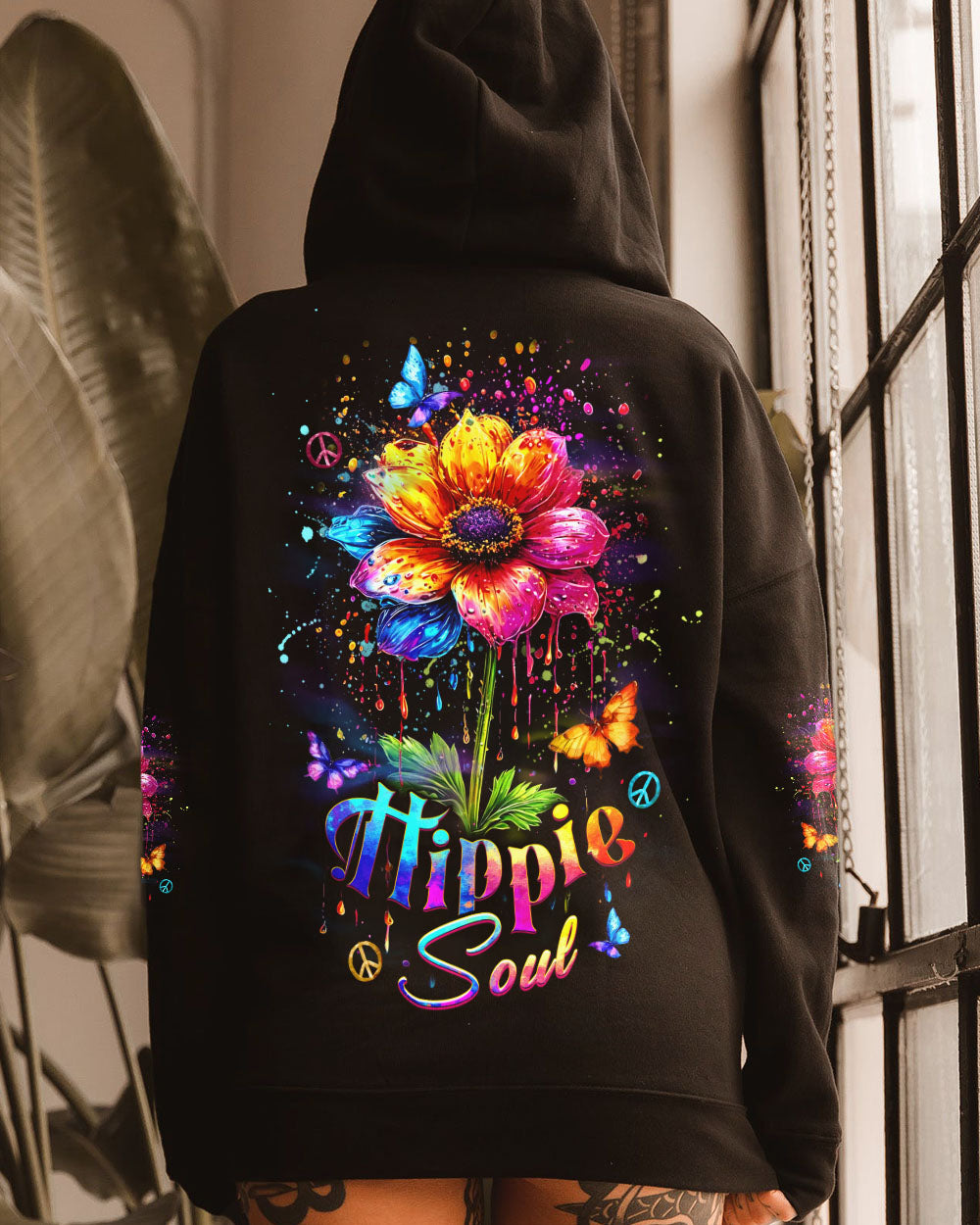 HIPPIE SOUL FLOWER ALL OVER PRINT - YHDU1302252