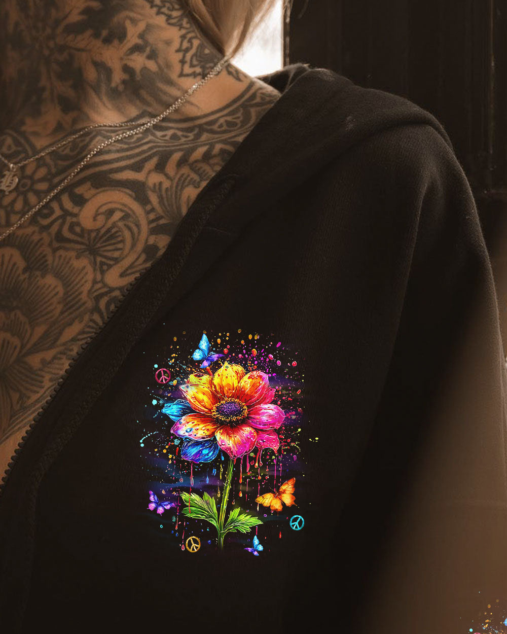 HIPPIE SOUL FLOWER ALL OVER PRINT - YHDU1302252