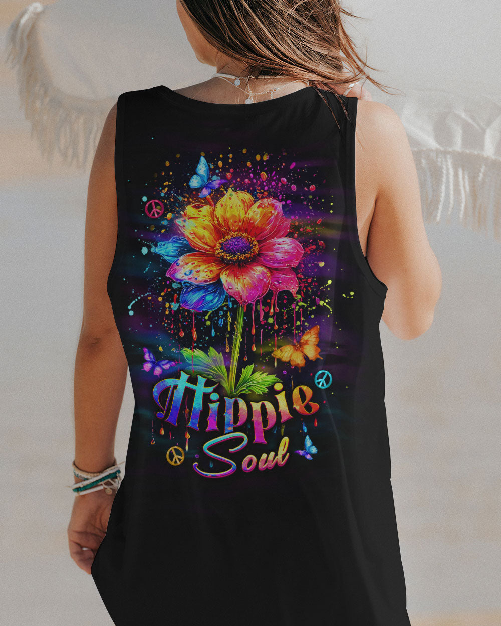 HIPPIE SOUL FLOWER ALL OVER PRINT - YHDU1302252