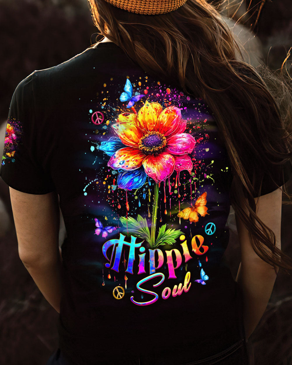 HIPPIE SOUL FLOWER ALL OVER PRINT - YHDU1302252