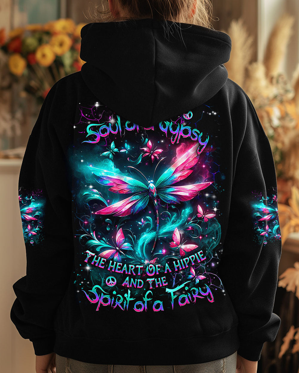 SPIRIT OF A FAIRY DRAGONFLY ALL OVER PRINT - YHDU1303253