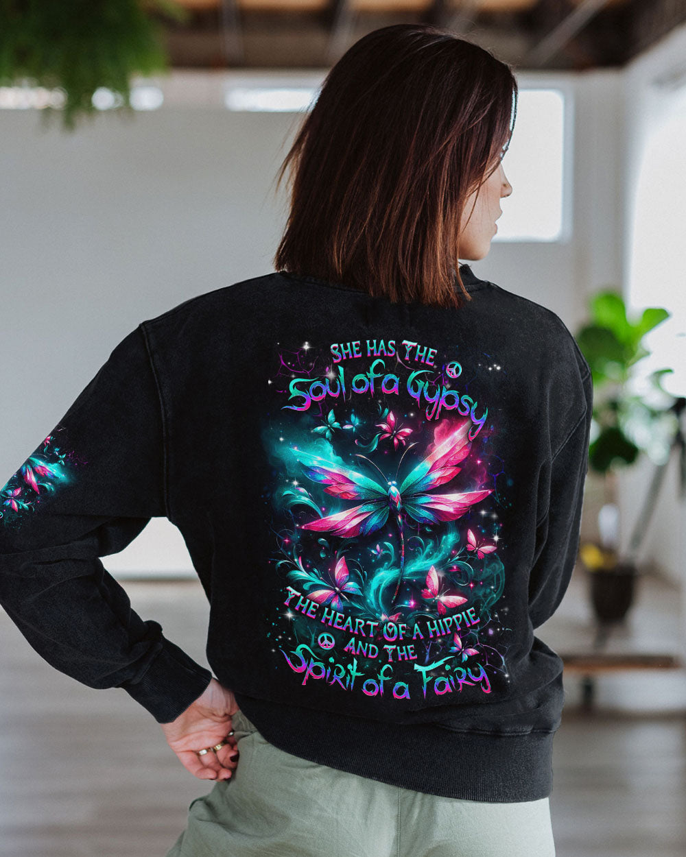 SPIRIT OF A FAIRY DRAGONFLY ALL OVER PRINT - YHDU1303253
