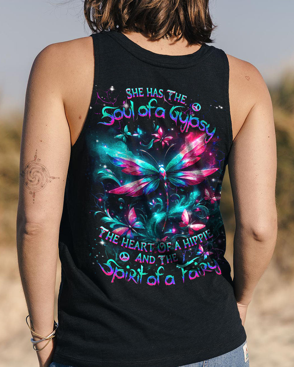 SPIRIT OF A FAIRY DRAGONFLY ALL OVER PRINT - YHDU1303253