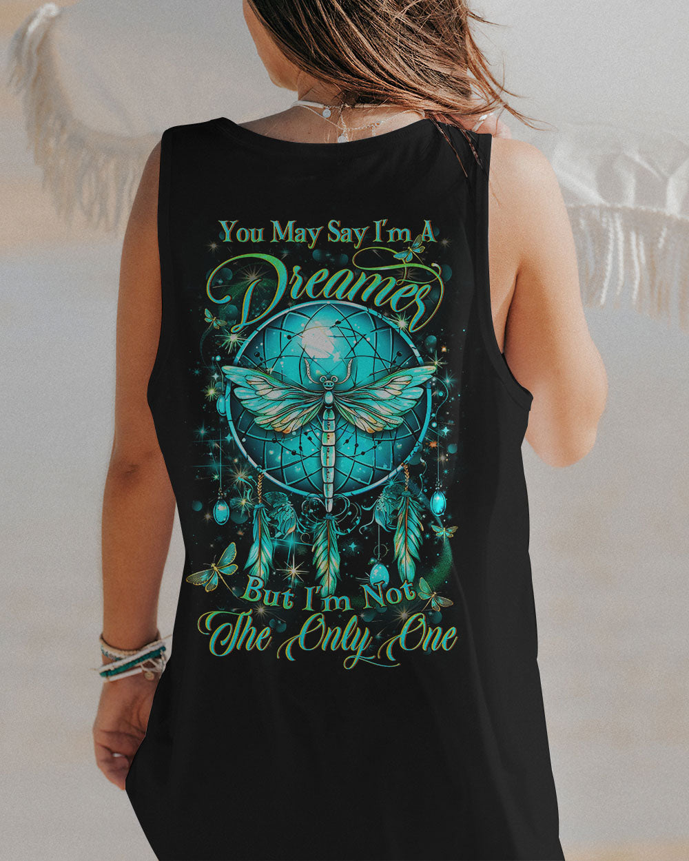YOU MAY SAY I'M A DREAMER ALL OVER PRINT - YHDU1307231