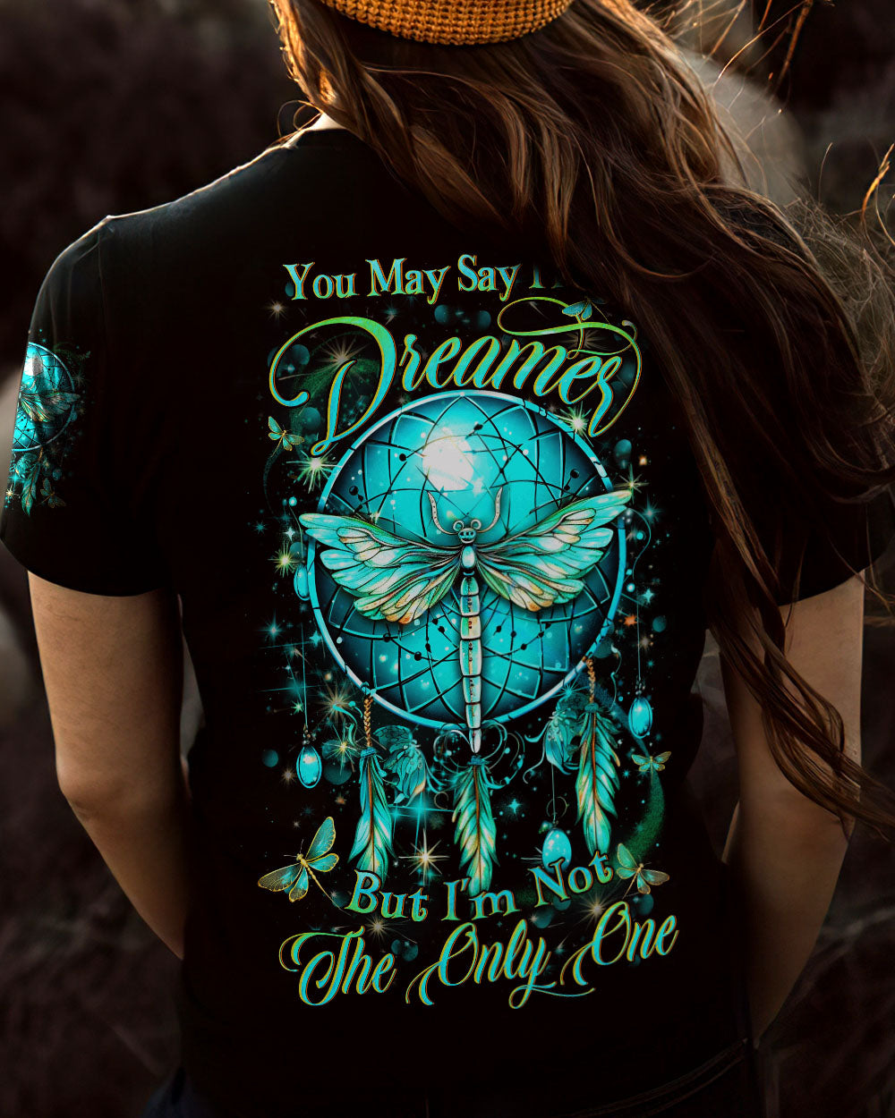 YOU MAY SAY I'M A DREAMER ALL OVER PRINT - YHDU1307231
