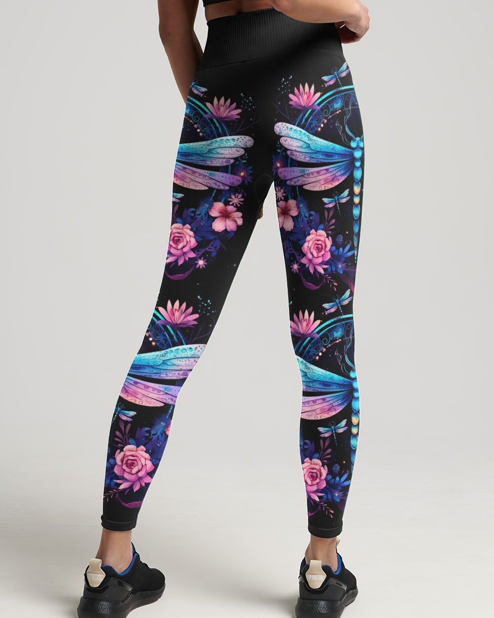 BEHIND EVERY GREAT WOMAN DRAGONFLY ALL OVER PRINT - TYTD1309233