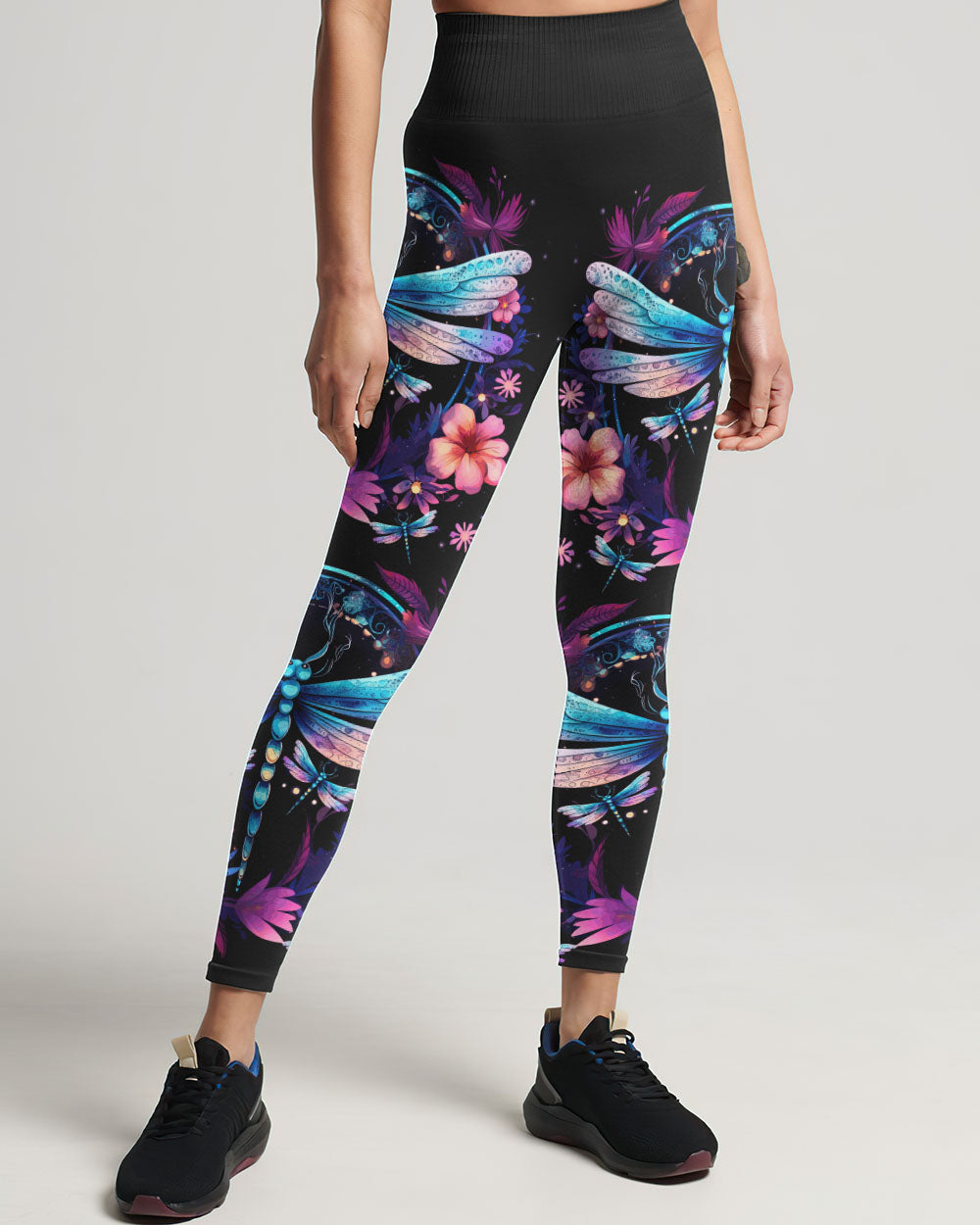 BEHIND EVERY GREAT WOMAN DRAGONFLY ALL OVER PRINT - TYTD1309233