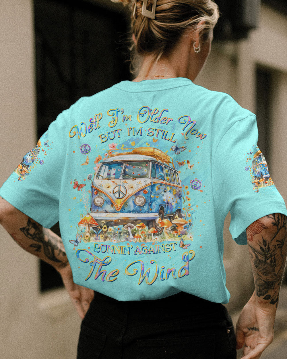RUNNING AGAINST THE WIND ALL OVER PRINT - YHDU1503241