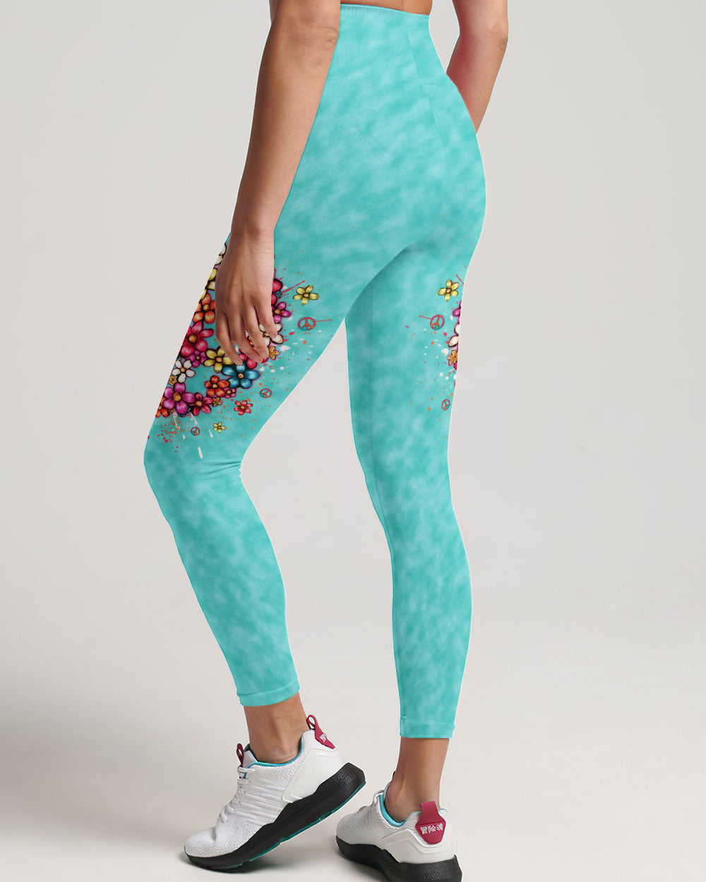 NEVER UNDERESTIMATE HIPPIE GRANDMA ALL OVER PRINT - YHDU1506233