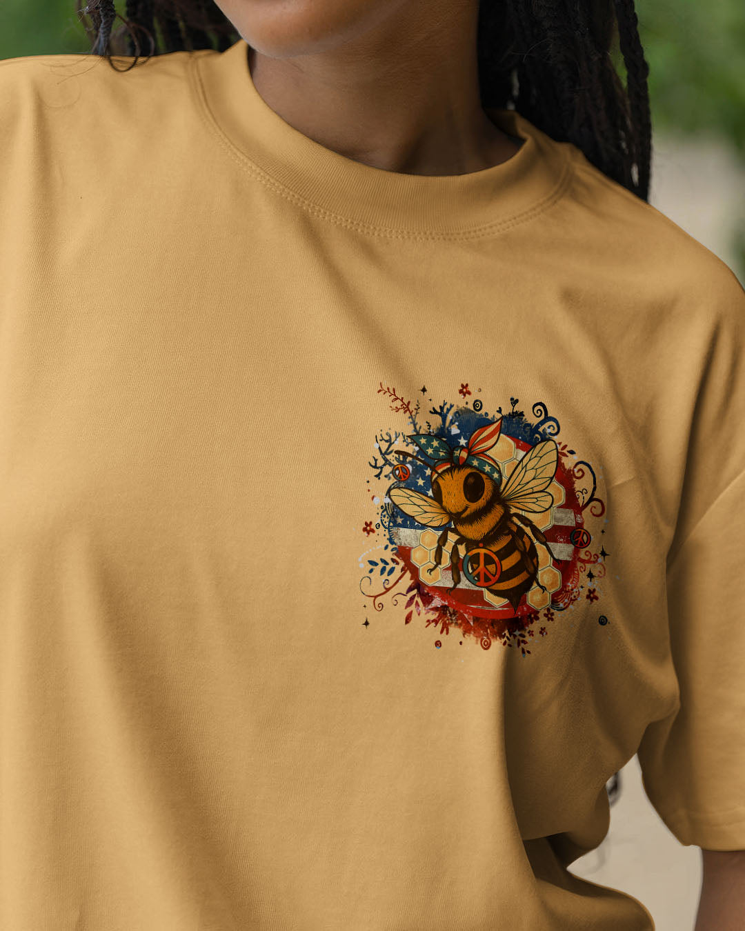 IN A WORLD WHERE YOU CAN BE ANYTHING BEE KIND ALL OVER PRINT - YHDU1706252