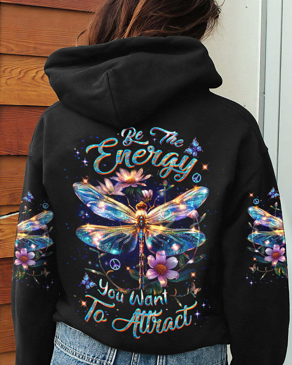 BE THE ENERGY YOU WANT TO ATTRACT ALL OVER PRINT - YHDU1803242