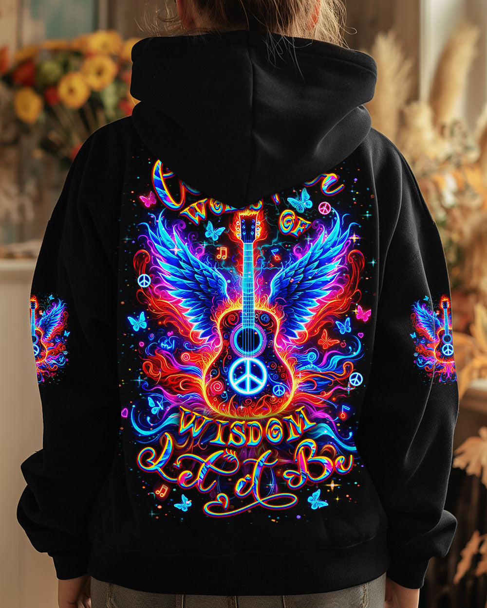 WHISPER WORDS OF WISDOM LET IT BE GUITAR ALL OVER PRINT - YHDU1804253