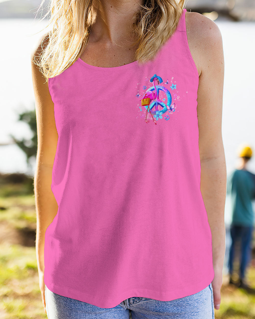 PRETTY IN PINK FLAMINGO ALL OVER PRINT - YHDU1806243
