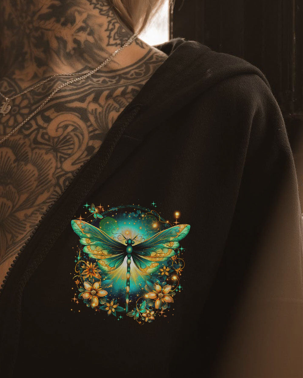 HELLO DARKNESS MY OLD FRIEND DRAGONFLY ALL OVER PRINT - YHDU1807231