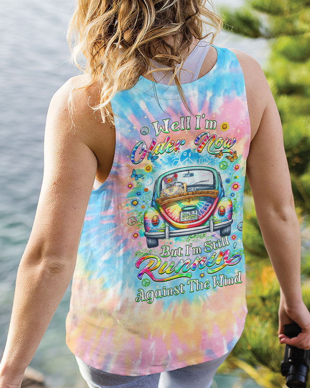 RUNNING AGAINST THE WIND TIE DYE ALL OVER PRINT - YHDU1901243
