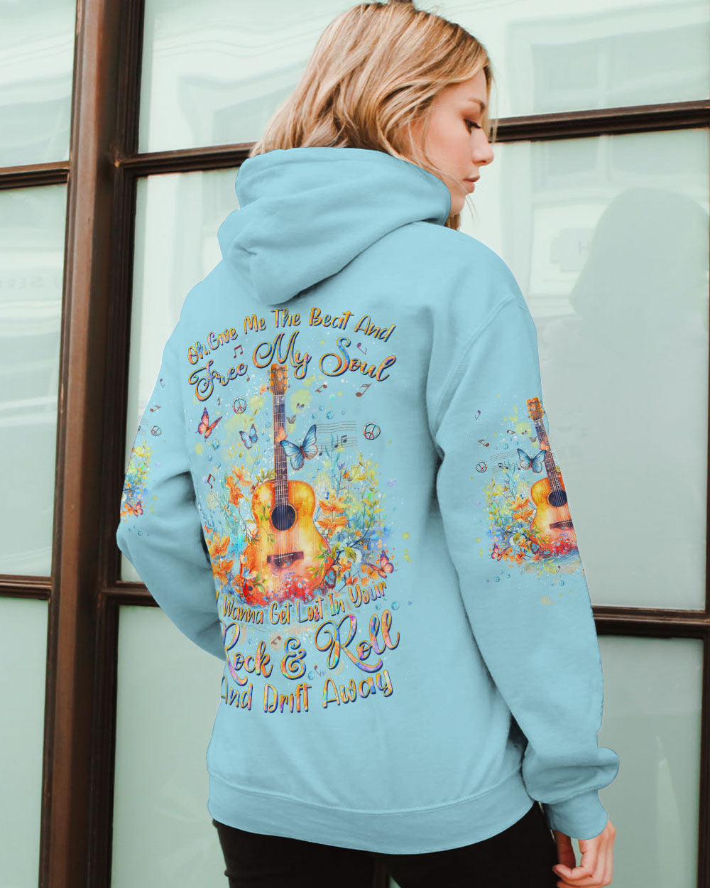 GIVE ME THE BEAT GUITAR ALL OVER PRINT - YHDU1903242