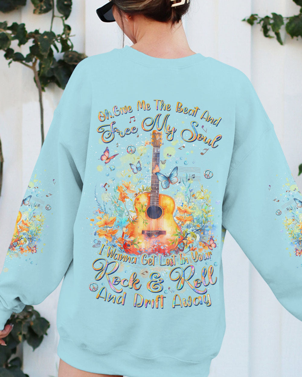 GIVE ME THE BEAT GUITAR ALL OVER PRINT - YHDU1903242