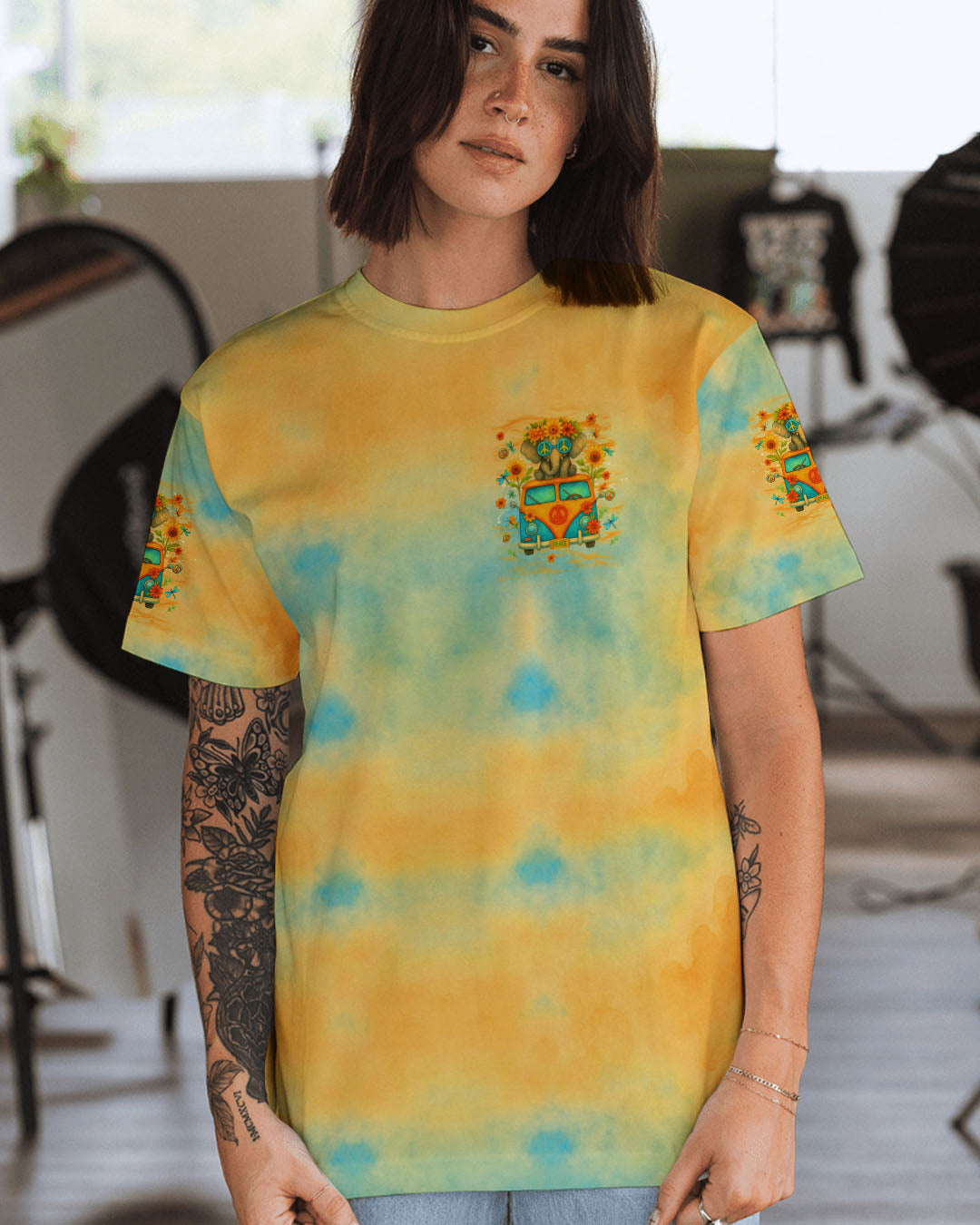 BE KIND ELEPHANT ALL OVER PRINT - YHDU1906252