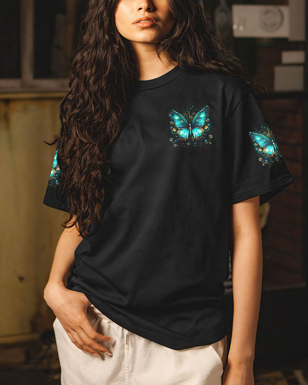 QUIET THE MIND AND THE SOUL WILL SPEAK BUTTERFLY ALL OVER PRINT - YHDU1907232