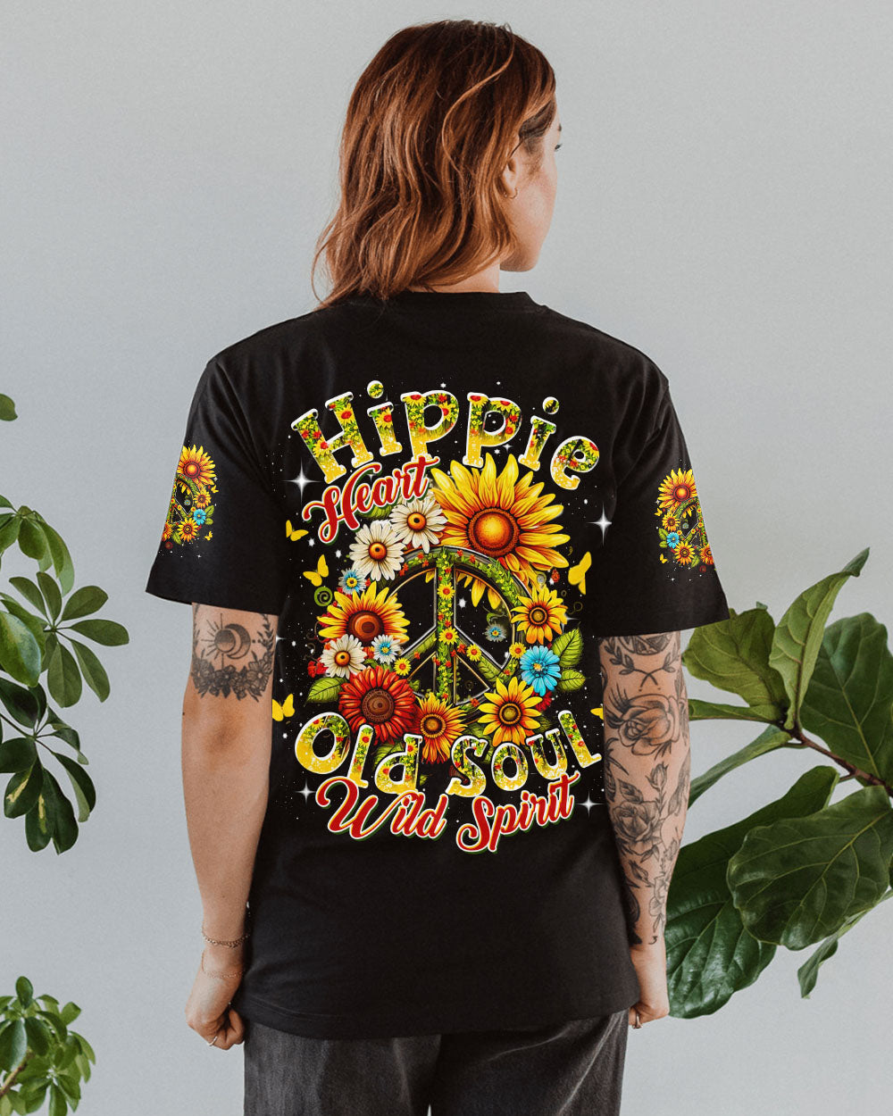 HIPPIE HEART OLD SOUL WILD SPIRIT ALL OVER PRINT - YHDU2002253