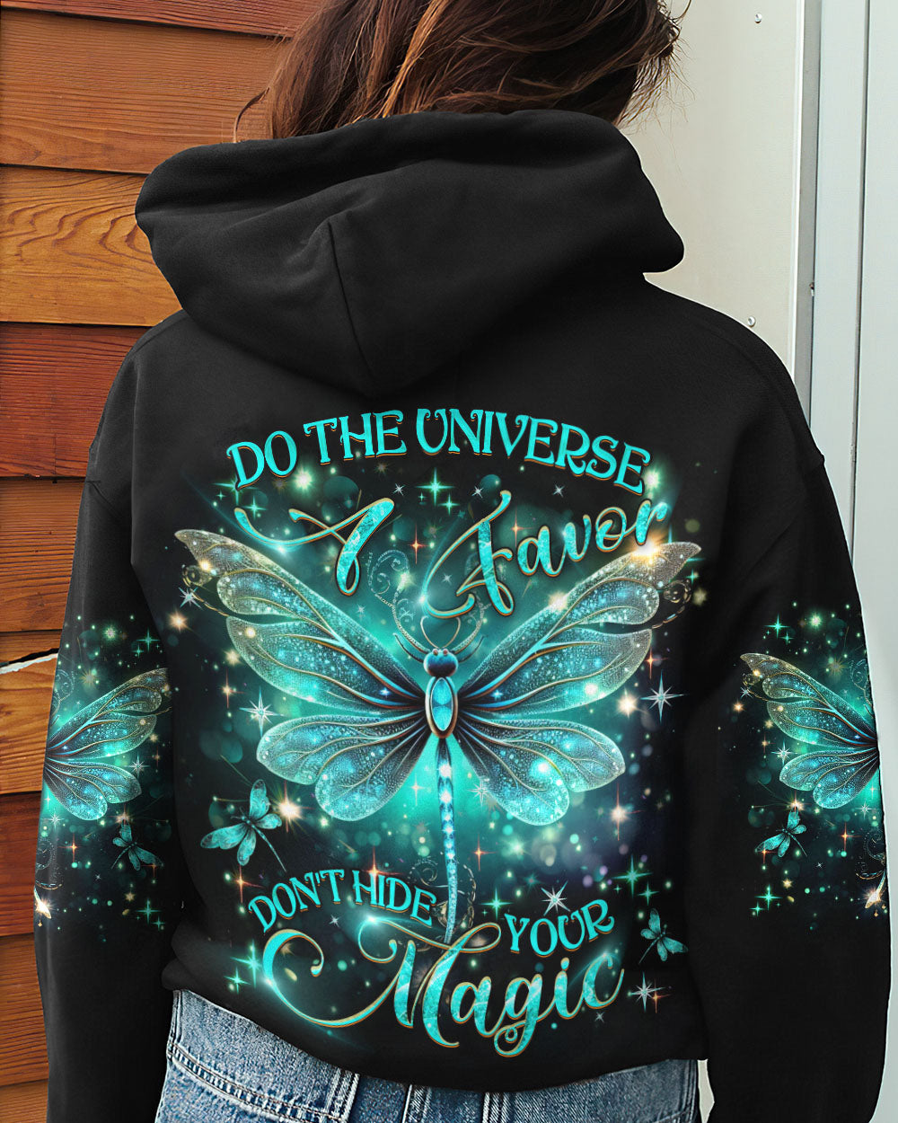 DON'T HIDE YOUR MAGIC DRAGONFLY ALL OVER PRINT - YHDU2007234