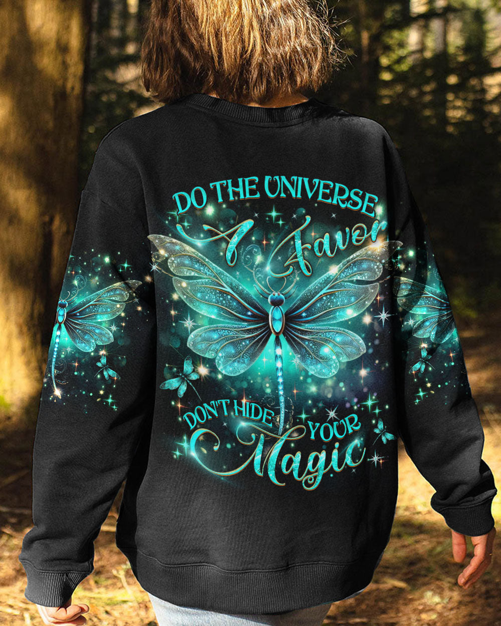 DON'T HIDE YOUR MAGIC DRAGONFLY ALL OVER PRINT - YHDU2007234