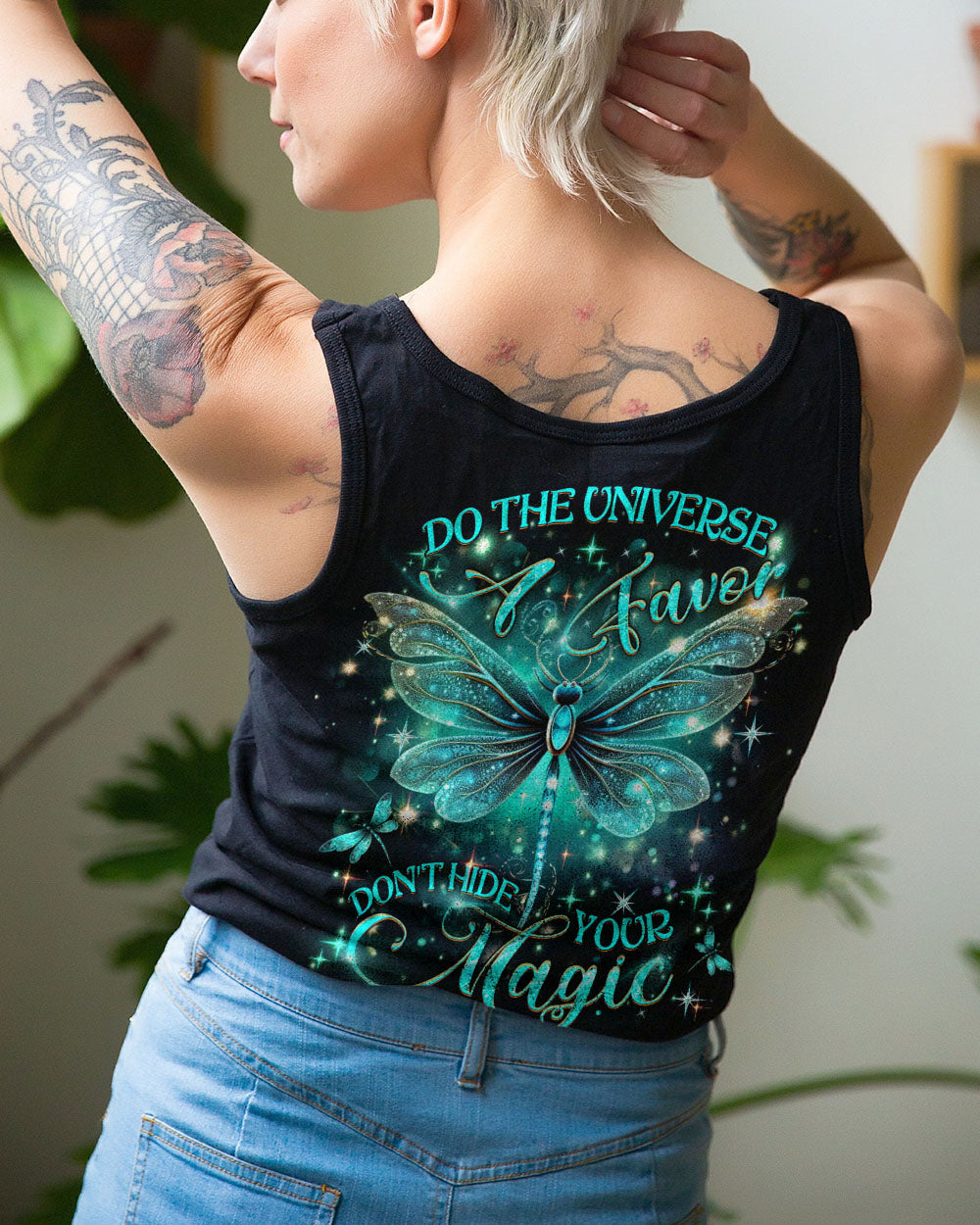 DON'T HIDE YOUR MAGIC DRAGONFLY ALL OVER PRINT - YHDU2007234