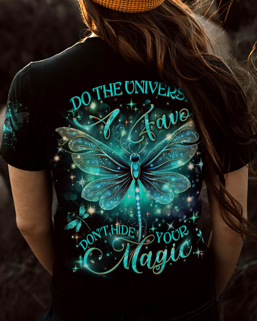 DON'T HIDE YOUR MAGIC DRAGONFLY ALL OVER PRINT - YHDU2007234