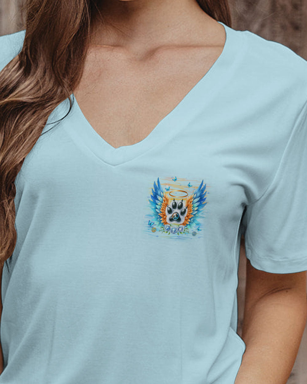 MY ANGEL HAS PAWS ALL OVER PRINT - YHDU2101251