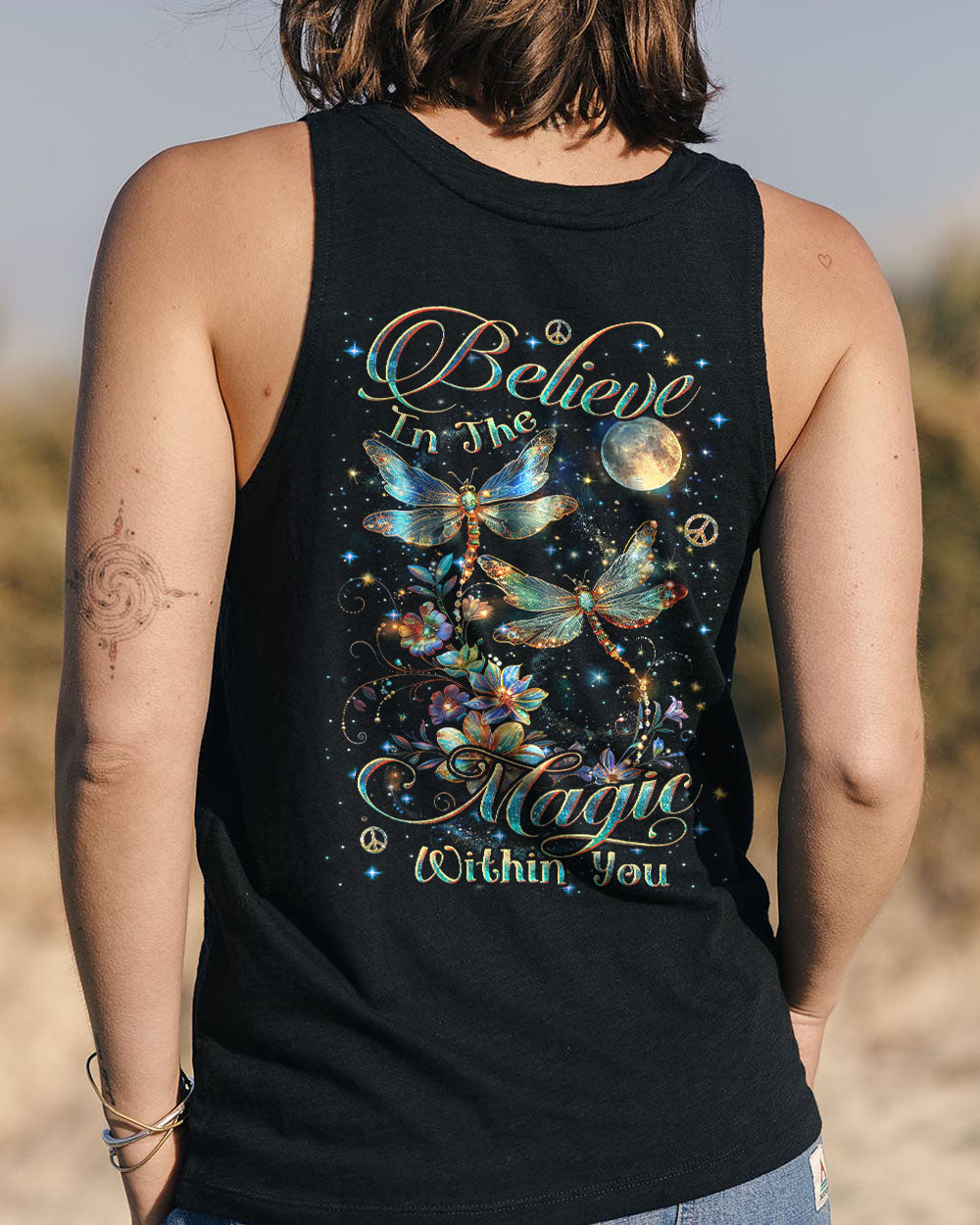 BELIEVE IN THE MAGIC WITHIN YOU DRAGONFLY ALL OVER PRINT - YHDU2103242
