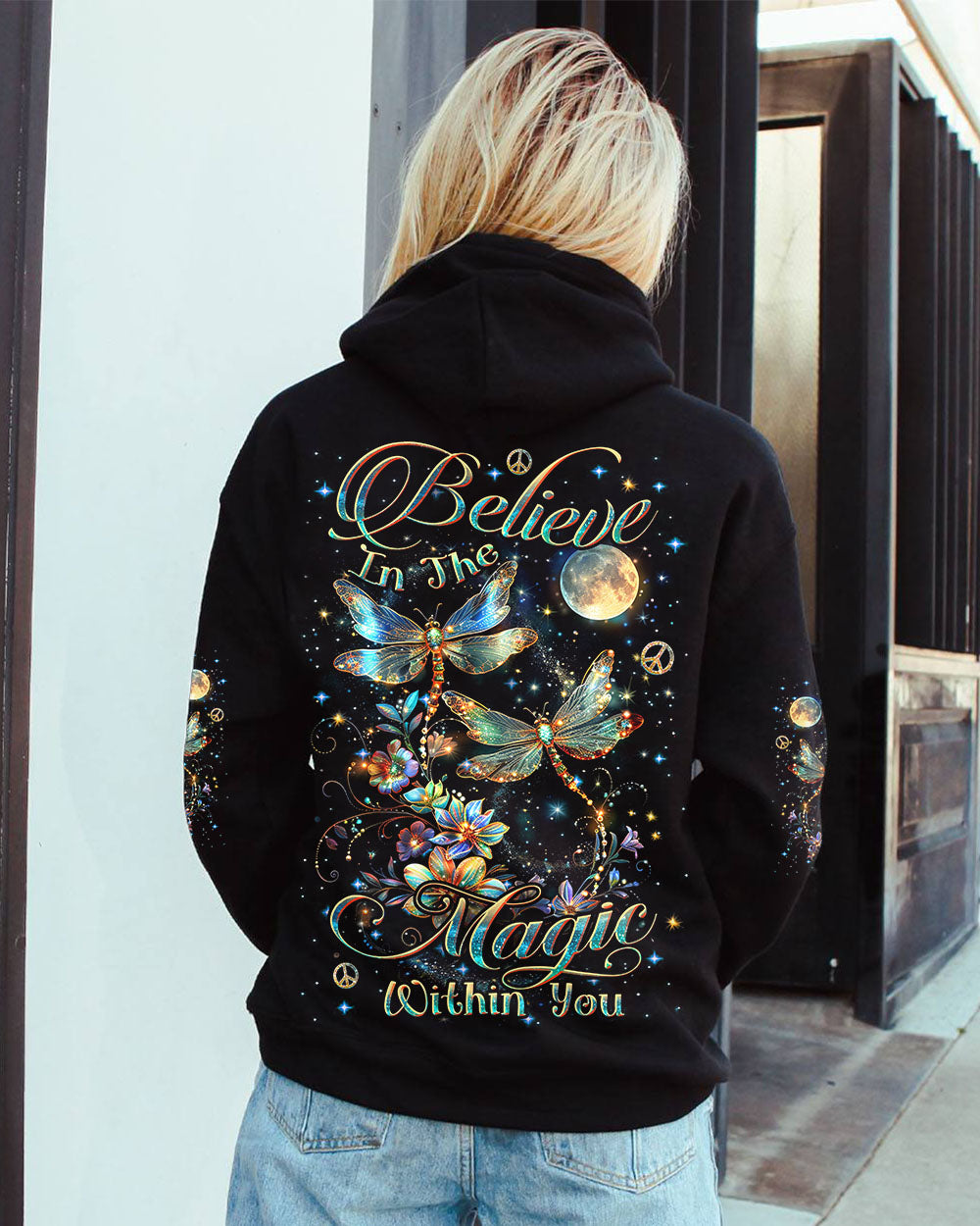 BELIEVE IN THE MAGIC WITHIN YOU DRAGONFLY ALL OVER PRINT - YHDU2103242