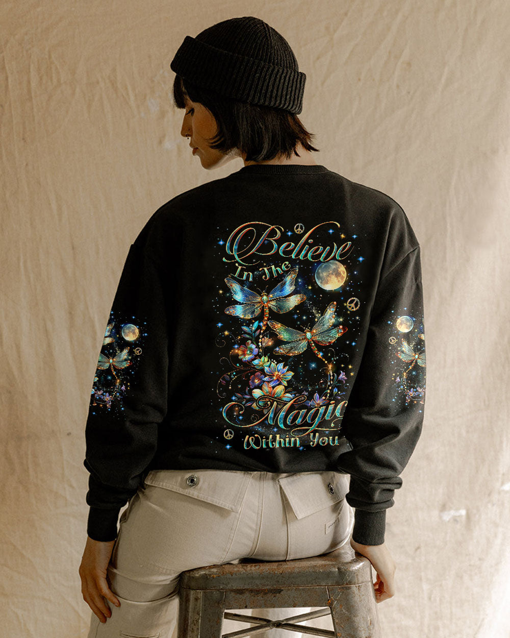 BELIEVE IN THE MAGIC WITHIN YOU DRAGONFLY ALL OVER PRINT - YHDU2103242