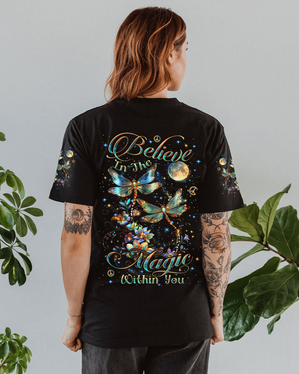 BELIEVE IN THE MAGIC WITHIN YOU DRAGONFLY ALL OVER PRINT - YHDU2103242