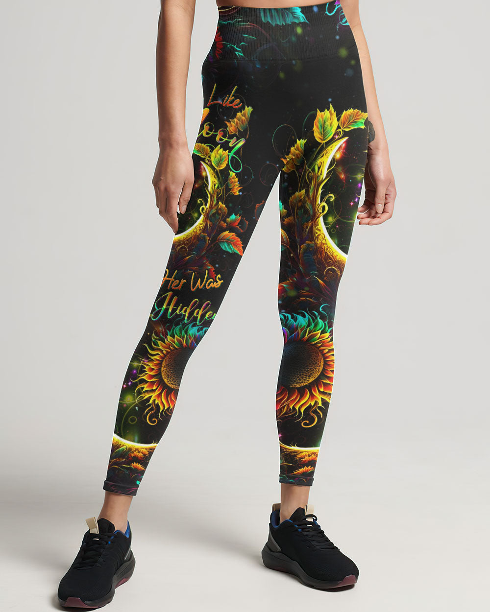 SHE WAS LIKE THE MOON SUNFLOWER ALL OVER PRINT - YHDU2106232
