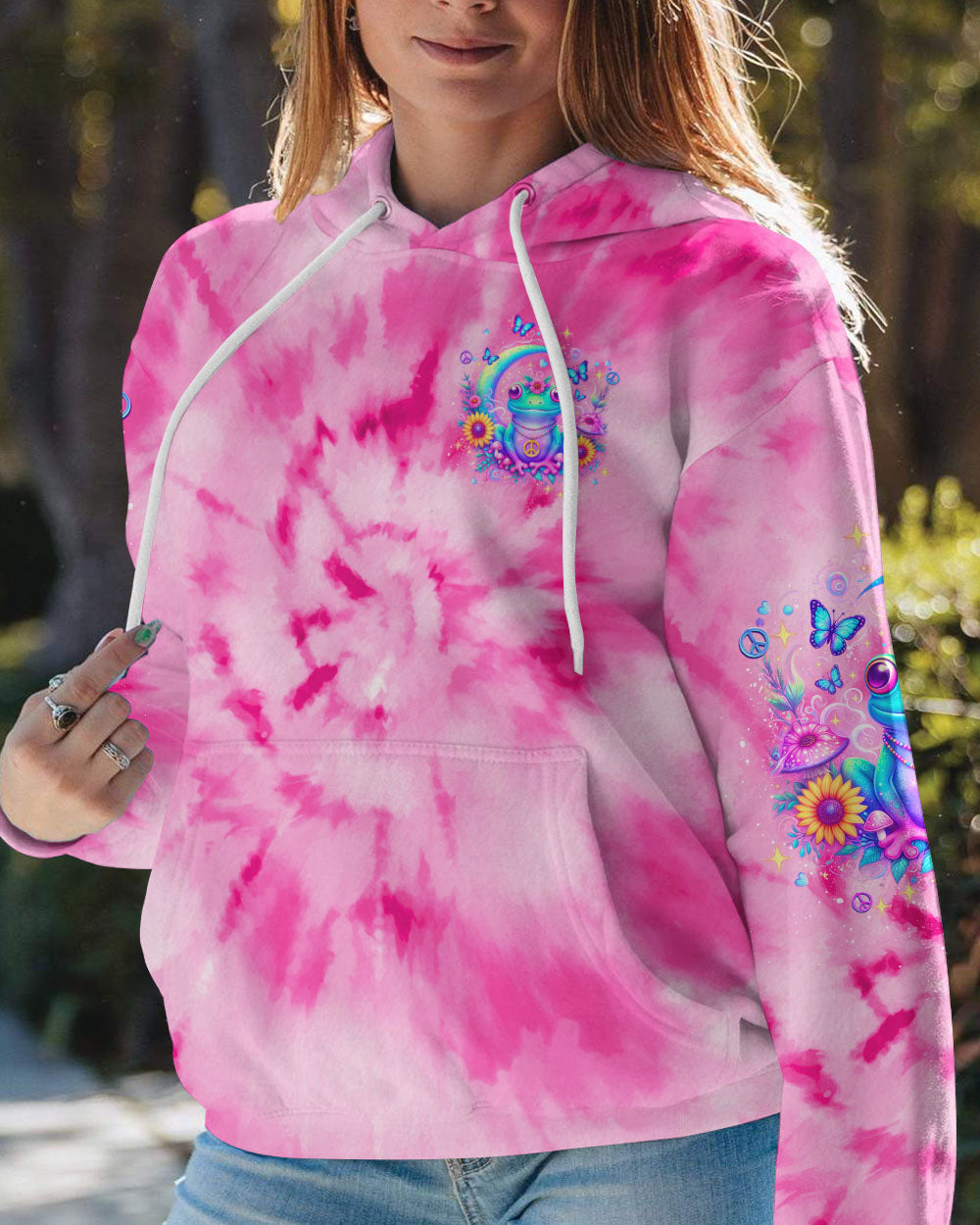 SOME GIRLS ARE JUST BORN WITH HIPPIE SOULS ALL OVER PRINT - YHDU2204245
