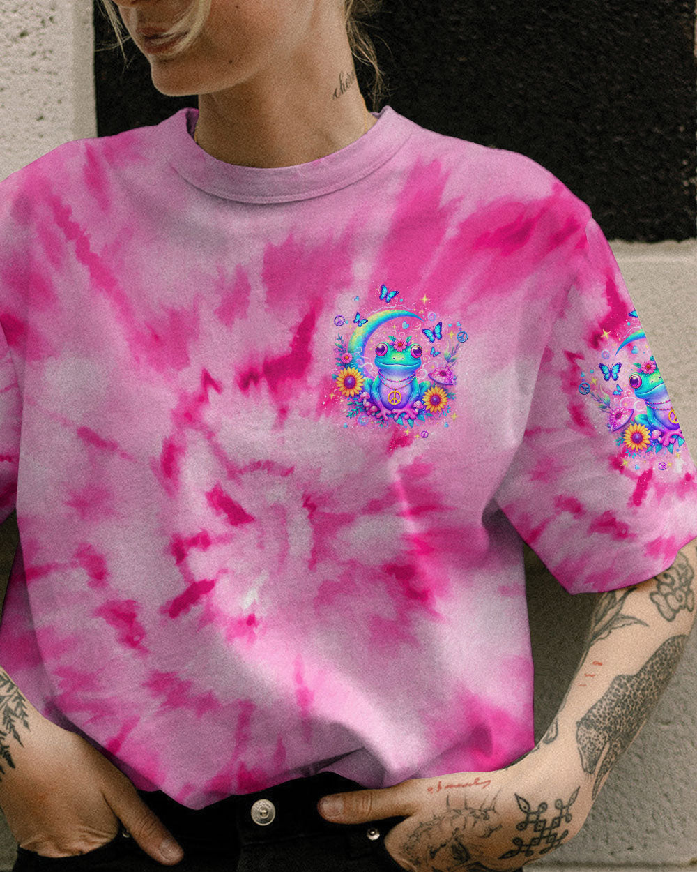 SOME GIRLS ARE JUST BORN WITH HIPPIE SOULS ALL OVER PRINT - YHDU2204245